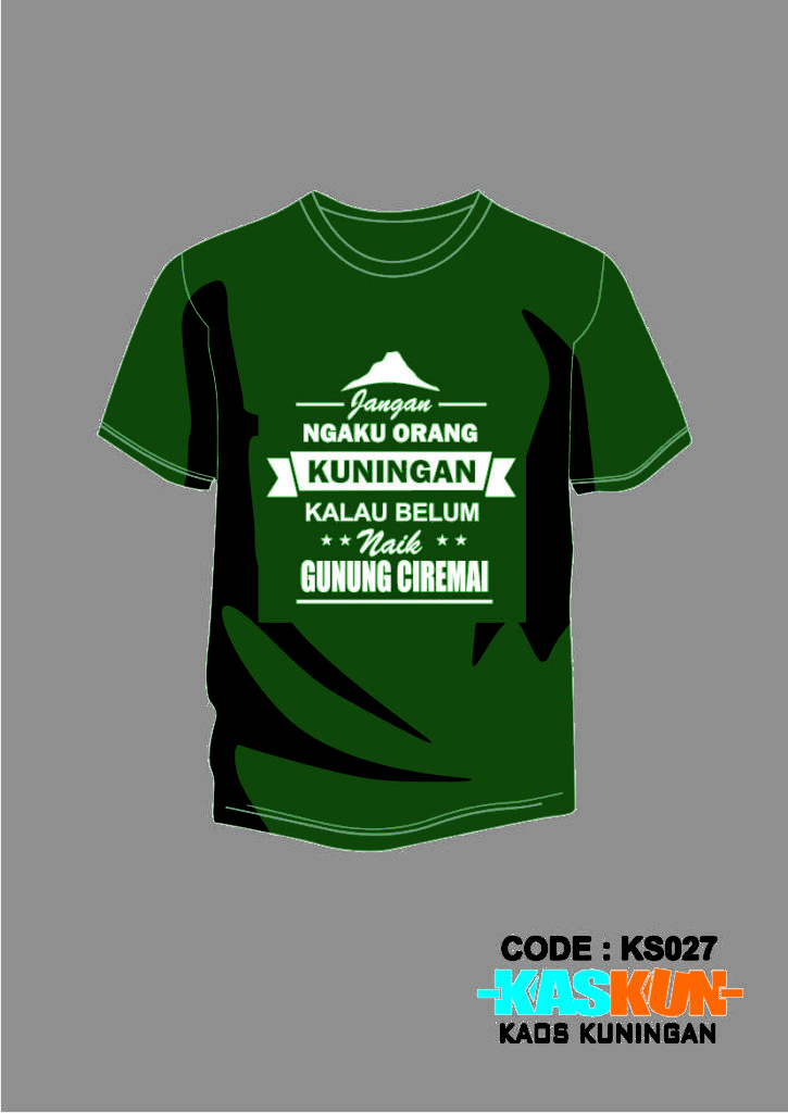 Pusat Oleh-oleh Kaos Kuningan Termurah di Kuningan, Jawa Barat